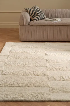 Outlet Ellos Home Ryatæppe Palencia Hvid