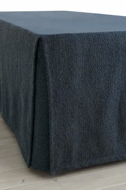 Ellos Home Sengekappe Altro i bouclé, højde 60 cm Tordenblå