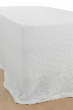 Ellos Home Sengekappe Candela, højde 60 cm Mat hvid hvid