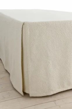 Ellos Home Sengekappe Altro i bouclé, højde 60 cm Cremehvid