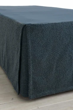 Sale Ellos Home Sengekappe Altro i bouclé, højde 52 cm Tordenblå