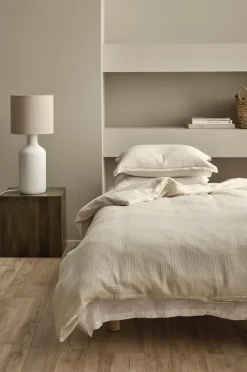 New Ellos Home Sengesæt Candela i muslin, 2 eller 3 dele Lys beige