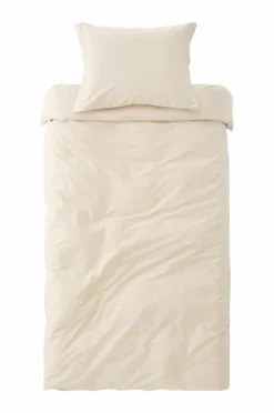 Sale Ellos Home Sengesæt Juliette af økologisk bomuld - 2 eller 3 dele Lys beige
