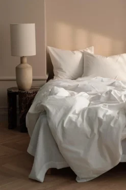 Outlet Ellos Home Sengesæt Milly i bomuld 2 eller 3 stykker Hvid