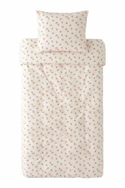 Clearance Ellos Home Sengesæt Milly Fruit i bomuld 2 eller 3 stykker Cremet hvid