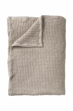 Sale Ellos Home Sengetæppe Lois A121b 100% linen beige