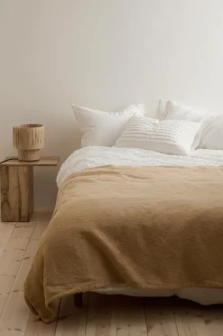 Clearance Ellos Home Sengetæppe Nadin Varm beige