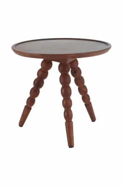 Outlet Ellos Home Sidebord Flingan Diameter 51 cm Brun