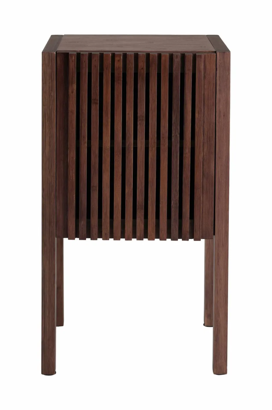 Best Ellos Home Skab / Sengebord Stripe Brun
