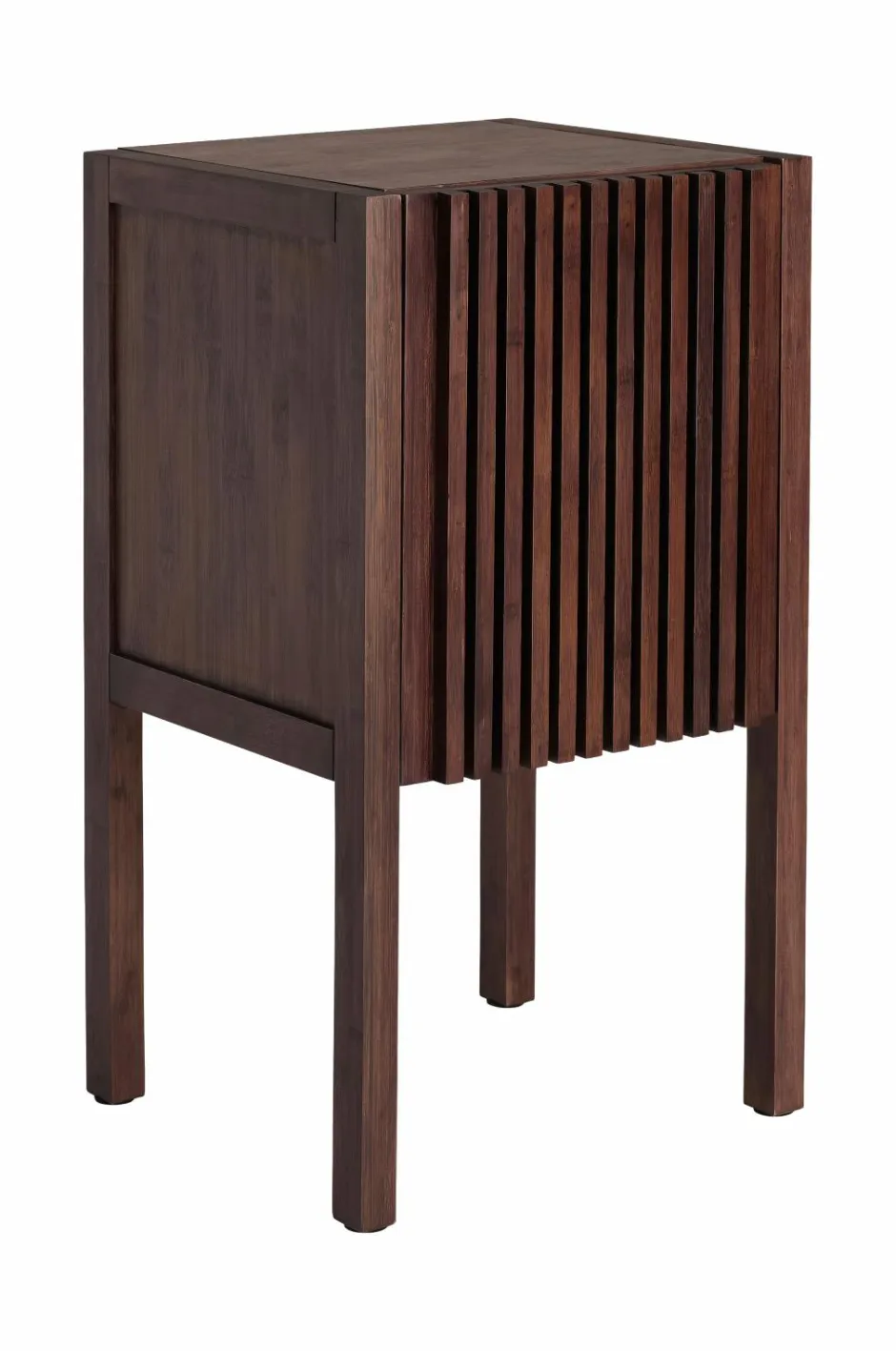 Best Ellos Home Skab / Sengebord Stripe Brun