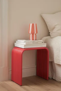 Best Ellos Home Skammel/sidebord Multron 26x45 cm Rød
