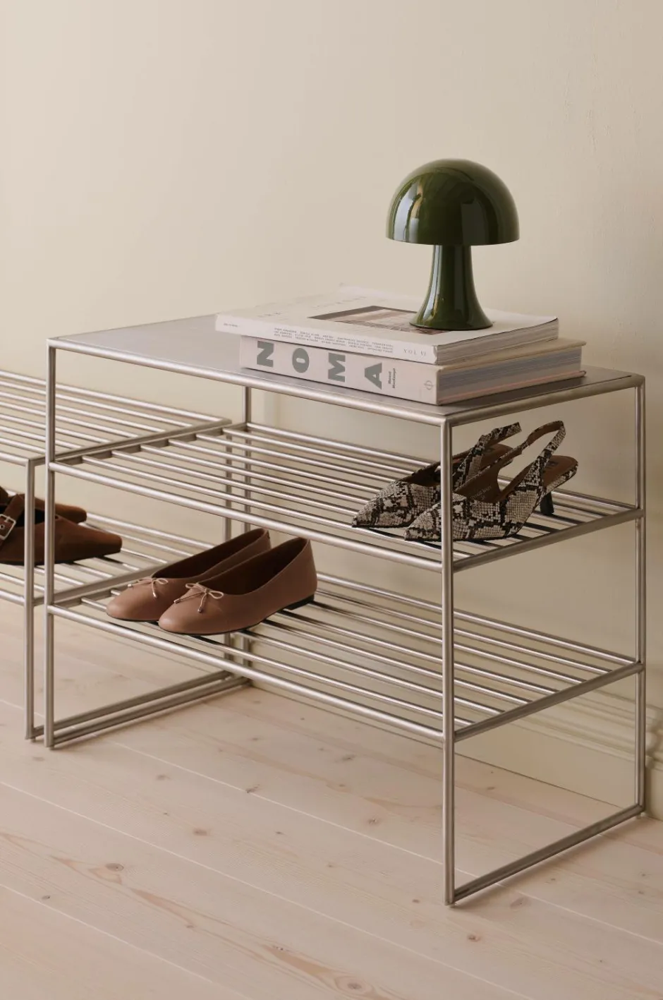 Clearance Ellos Home Skohylde / bænk Elis sølv
