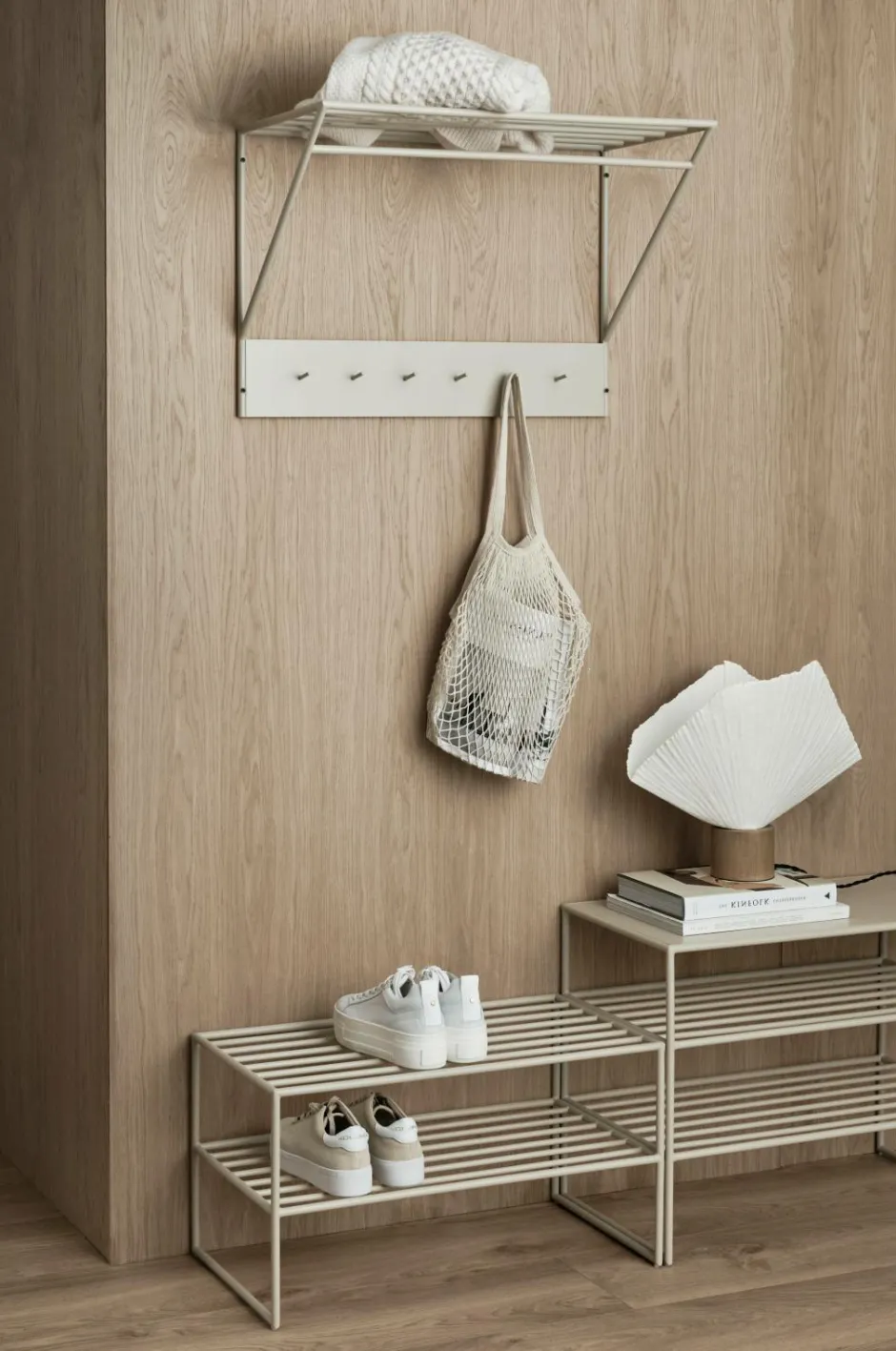 Best Ellos Home Skoreol / bænk Elis Beige