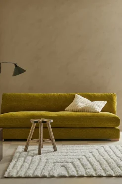 Online Ellos Home Sofa Midi 3-pers. Sennepsgul velour