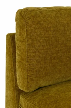 Online Ellos Home Sofa Midi 3-pers. Sennepsgul velour