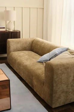 Best Ellos Home Sofa Poletta 3-sæders Nougatbrun