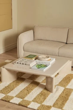 Outlet Ellos Home Sofabord Kaxmin 100x100 cm Beige
