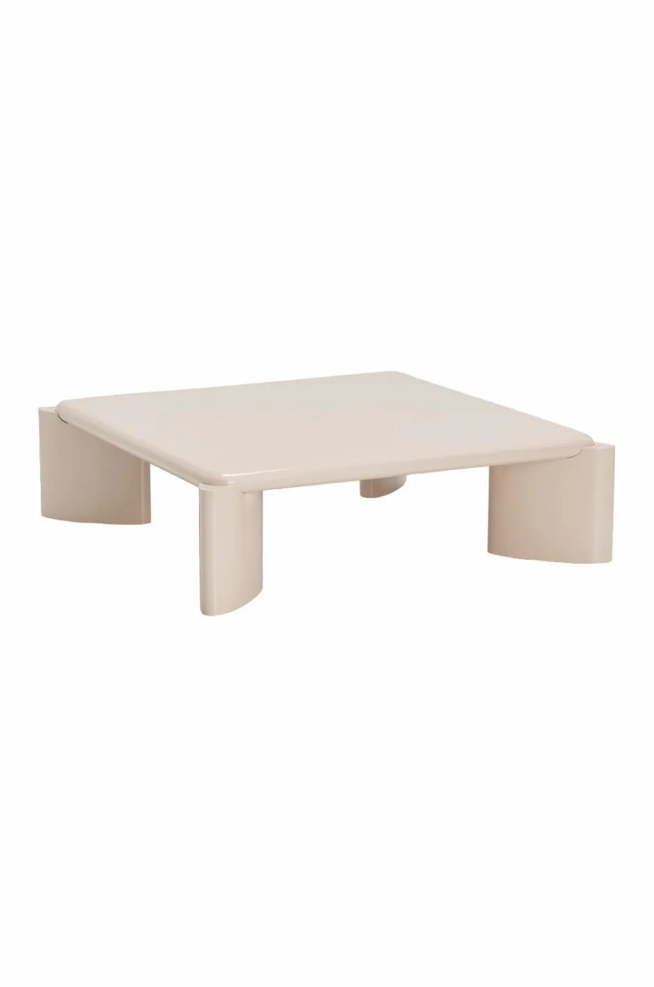 Outlet Ellos Home Sofabord Kaxmin 100x100 cm Beige