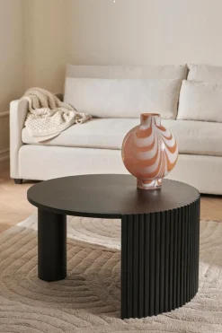 Outlet Ellos Home Sofabord Bisselina diameter 80 cm Sort