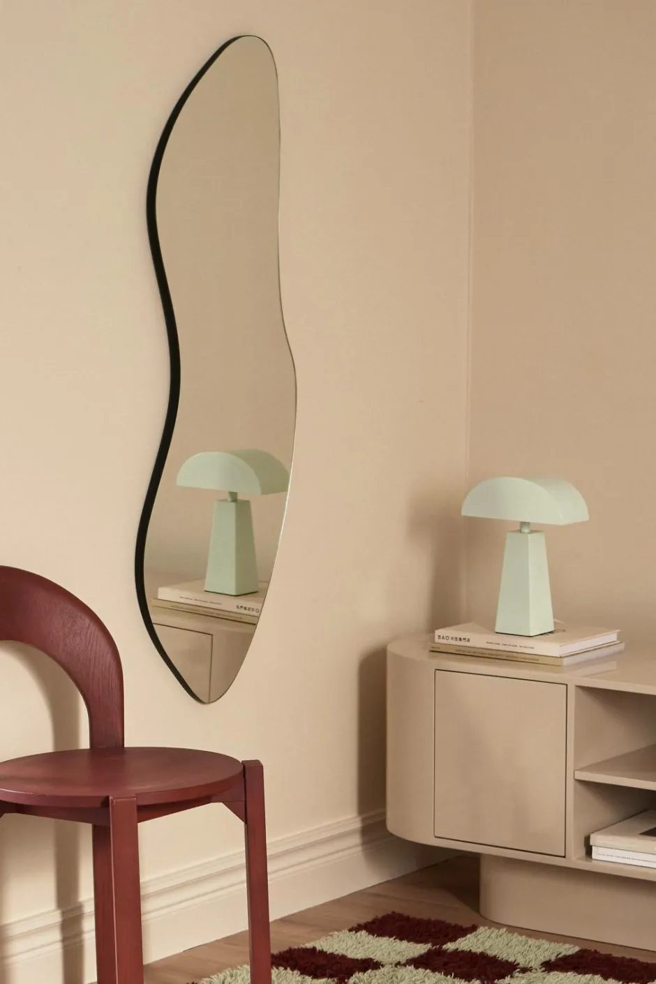 Best Ellos Home Spejl Curve Klar
