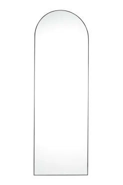 Sale Ellos Home Spejl Valv 150x50 cm Sort