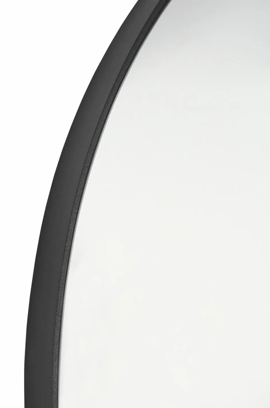 Sale Ellos Home Spejl Valv 150x50 cm Sort