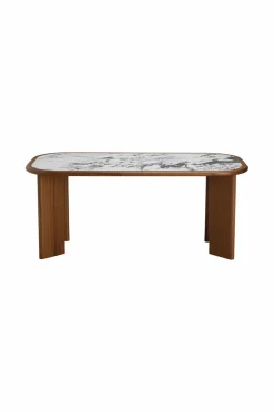 Clearance Ellos Home Spisebord Multika 180x90 cm Brun / marmor
