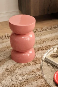 Best Ellos Home Taburet Rulle Ø 30 cm Rosa