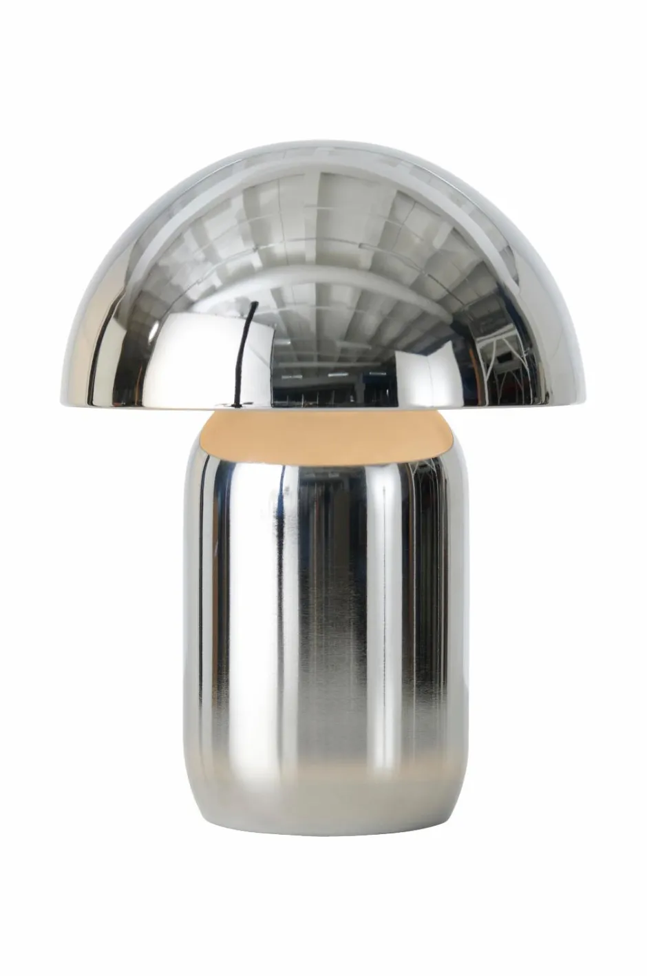 Best Ellos Home Ted genopladelig bordlampe Krom