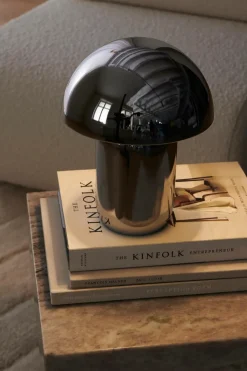 Best Ellos Home Ted genopladelig bordlampe Krom