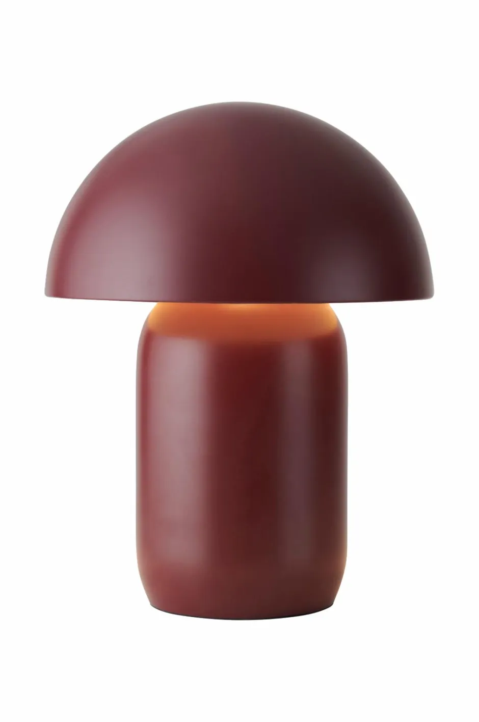 Outlet Ellos Home Ted genopladelig bordlampe Winered