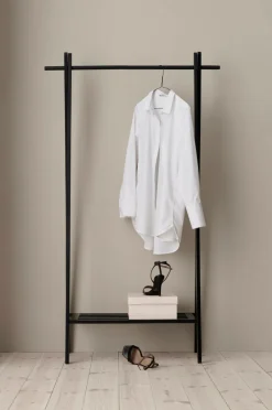 Clearance Ellos Home Tøjstativ Træ Sort