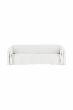 Sale Ellos Home Tora stofbetræk til en 3-personers sofa Hvid