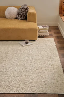 New Ellos Home Tæppe Boucle Wovencarpet Hvid