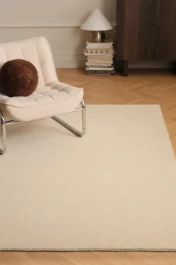 Best Ellos Home Uldgulvtæppe Aviles Woolcarpet Cremevit