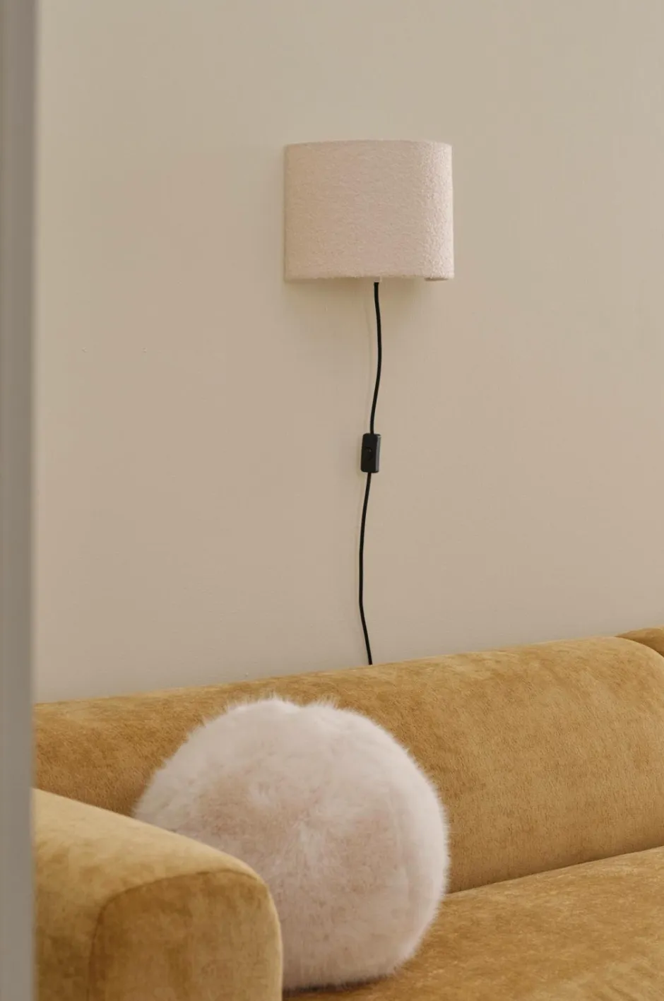Best Ellos Home Væglampe Becky Offwhite