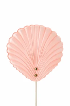 Best Ellos Home Væglampe Shella Rosa/messing