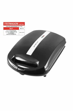Best Emerio Sandwichtoaster, 4 skiver XXL Black