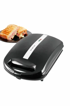 Best Emerio Sandwichtoaster, 4 skiver XXL Black