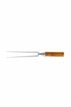 Discount Forged Stekgaffel Olive SdV Stål/træ