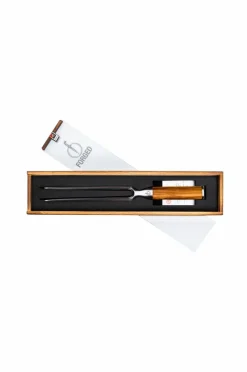 Discount Forged Stekgaffel Olive SdV Stål/træ
