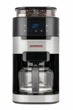 Gastroback Kaffemaskine Grind & Brew Pro Sølvfarvet