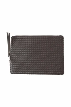 Sale Gina Tricot Computertaske Braided Laptop Case Brun