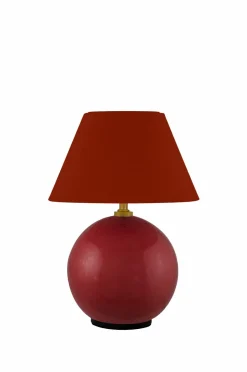 Outlet Globen Lighting Bærbar bordlampe Iris 16 Bordeaux