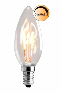 Online Globen Lighting Lyskilde LED Soft Filament Dimbar Klar