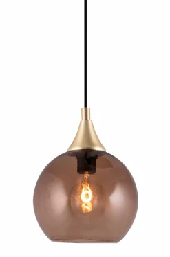 Online Globen Lighting Pendel Bowl Brun
