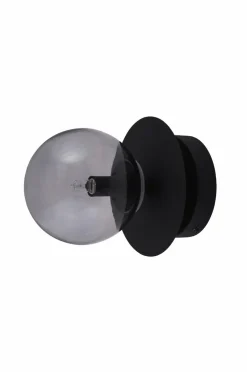 Best Globen Lighting Væglampe/Plafond Art Deco IP44 Black/smoke