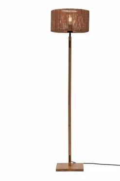 Clearance Good&Mojo Gulvlampe lige Iguazu Natural
