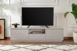 Clearance Hanah Home TV-bænk Vanguard Grå farve