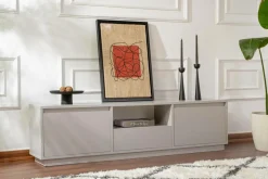 Clearance Hanah Home TV-bænk Vanguard Grå farve
